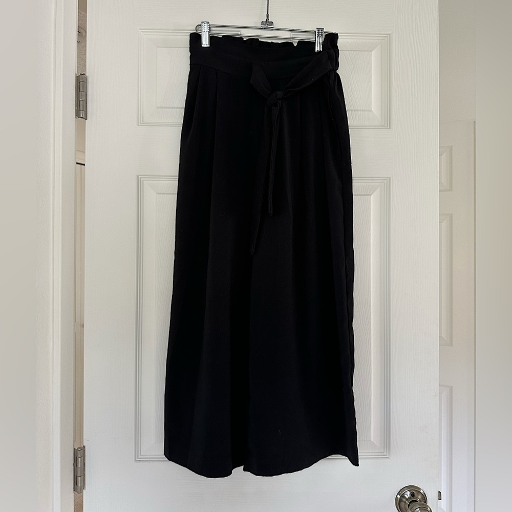 Zara, Paperbag Waist, Culotte Pants